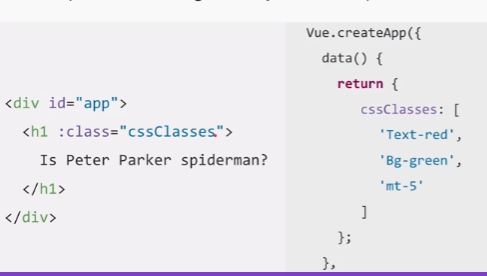 vue classes