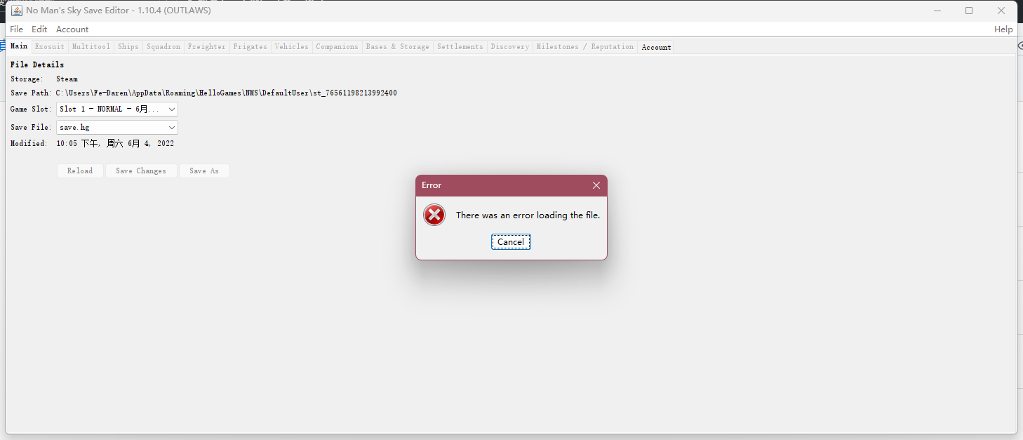 There was an error loading the file · Issue #594 · goatfungus ...