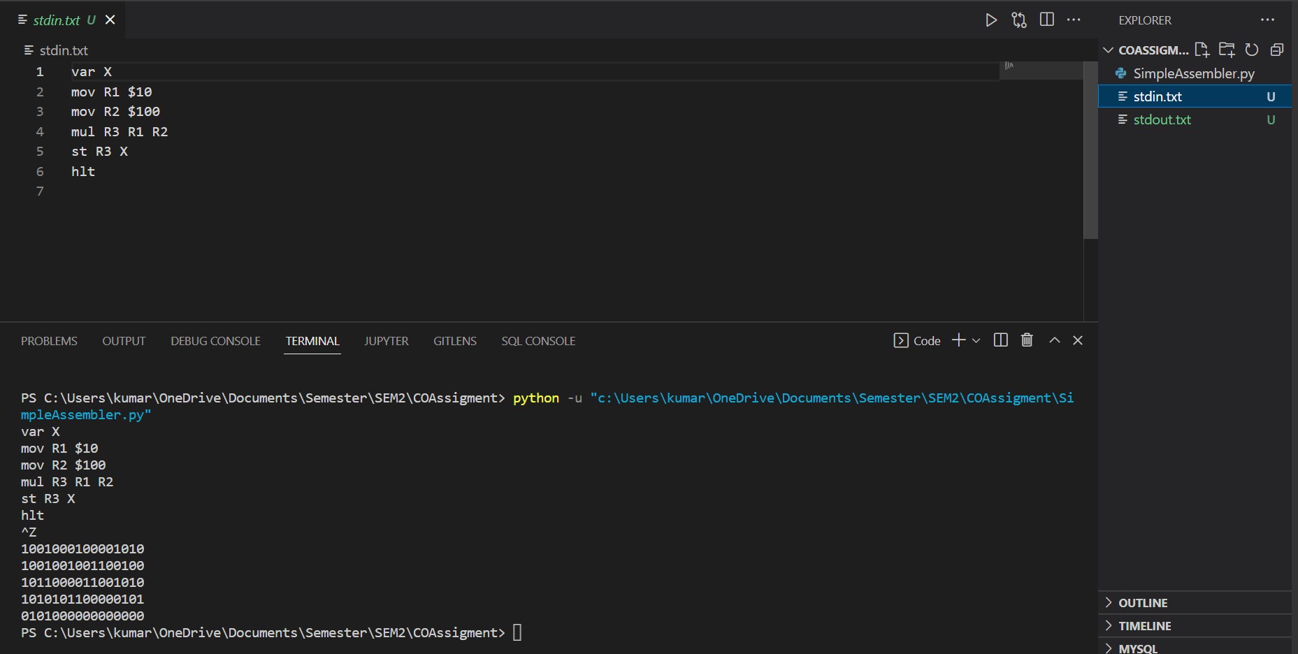GitHub - Yogender21505/Computer-Organisation-Projects