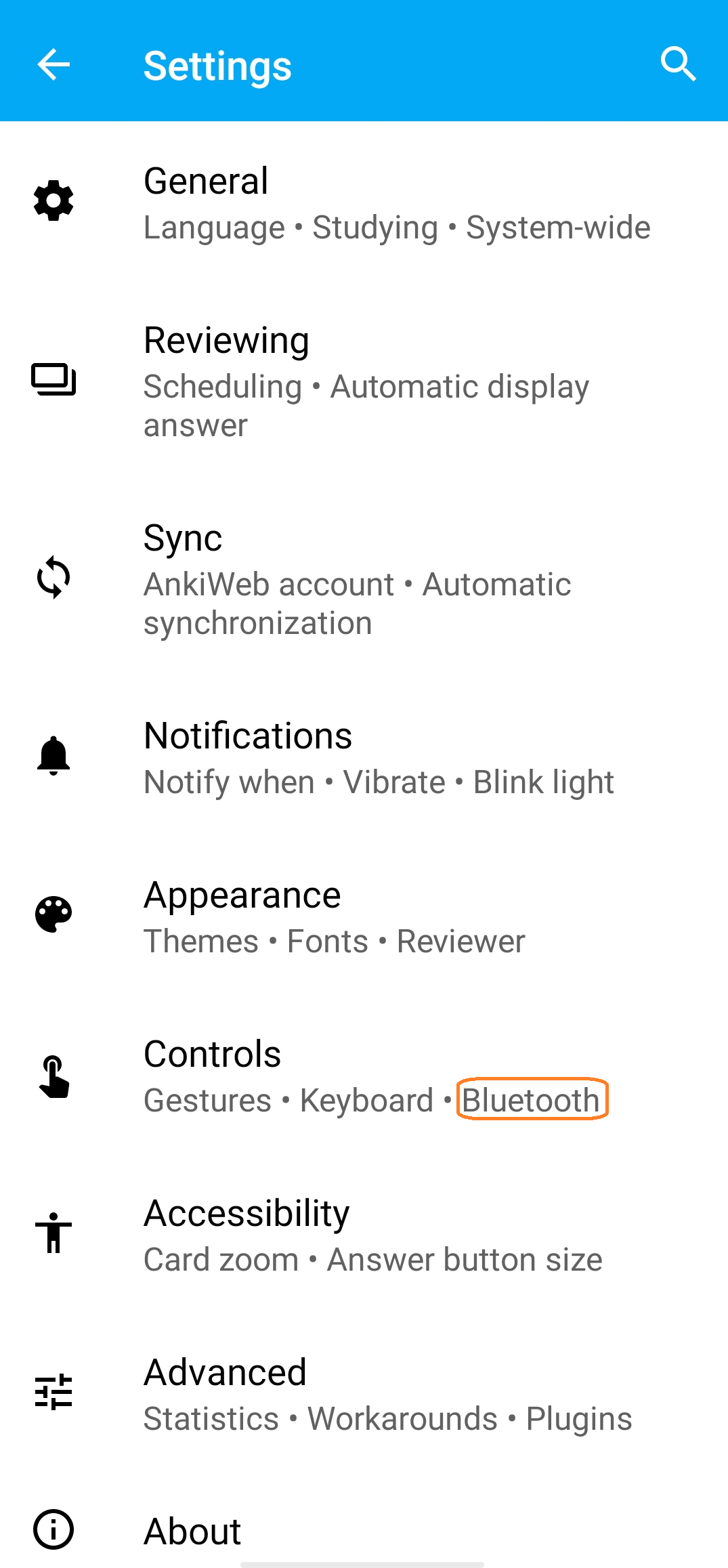 The "Bluetooth" in the settings is not clear on meaning there. · Issue