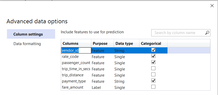 Can change name of column in Advanced Data Options · Issue #1317 ...