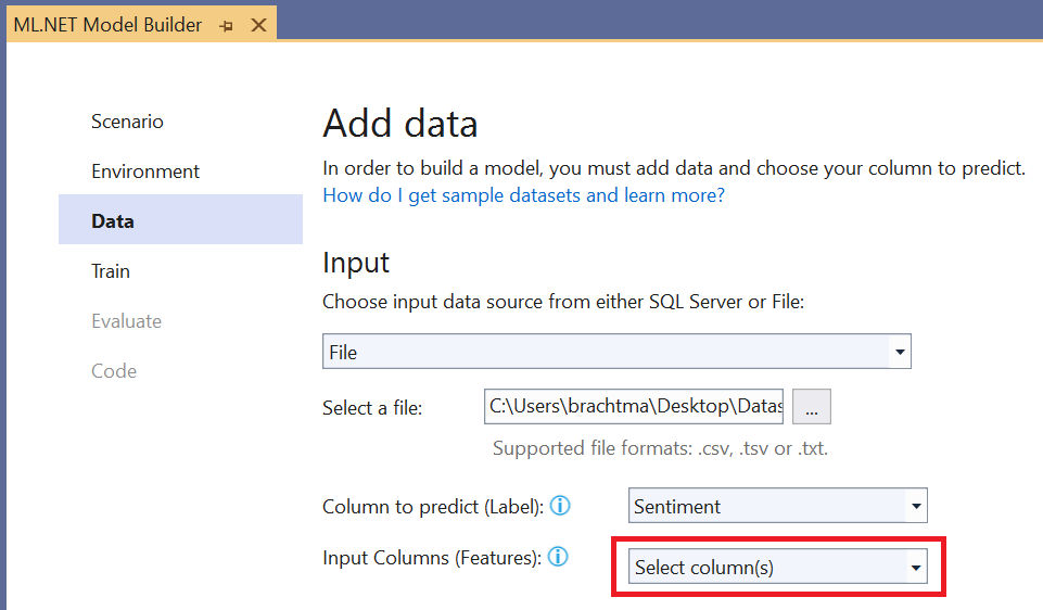 Data page regressions · Issue #876 · dotnet/machinelearning ...