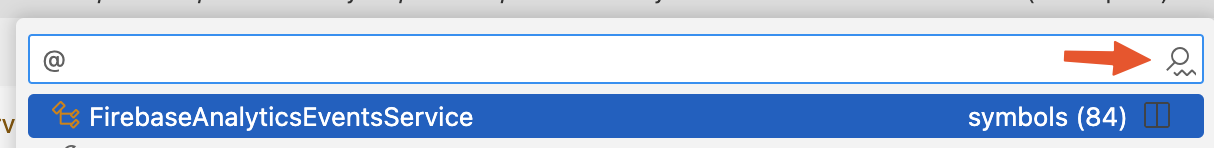 Fuzzy search icon is visible in Go to Symbol view · Issue #168199 ...