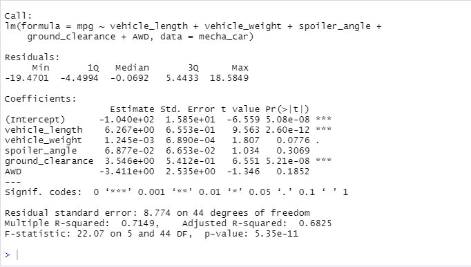 GitHub - MFairbro1/MechaCar_Statistical_Analysis: Analyzing vehicle ...
