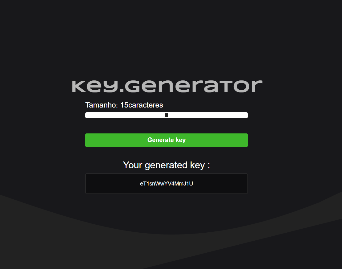 GitHub - heilermesmo/Key-Generator
