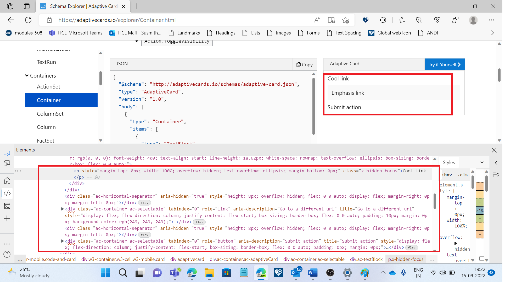 9 Links and Button are looking like normal text