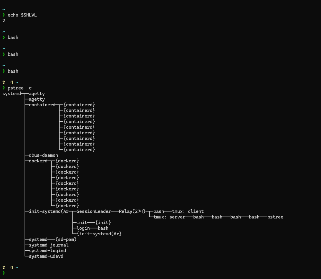 Starting Terminal Sometimes Results In SHLVL As High As 41 Issue starting-terminal-sometimes-results-in-shlvl-as-high-as-41-issue