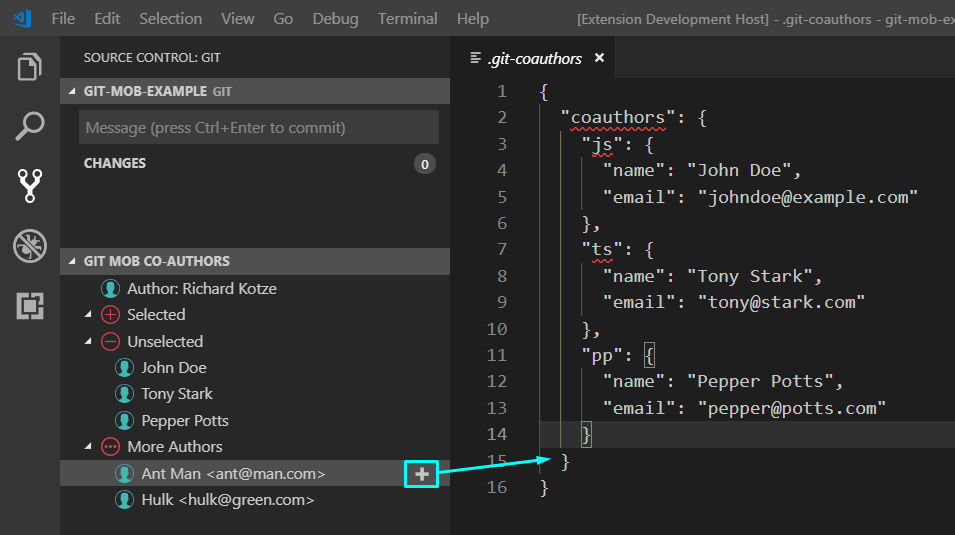 Git Mob Co Author Commits Visual Studio Marketplace