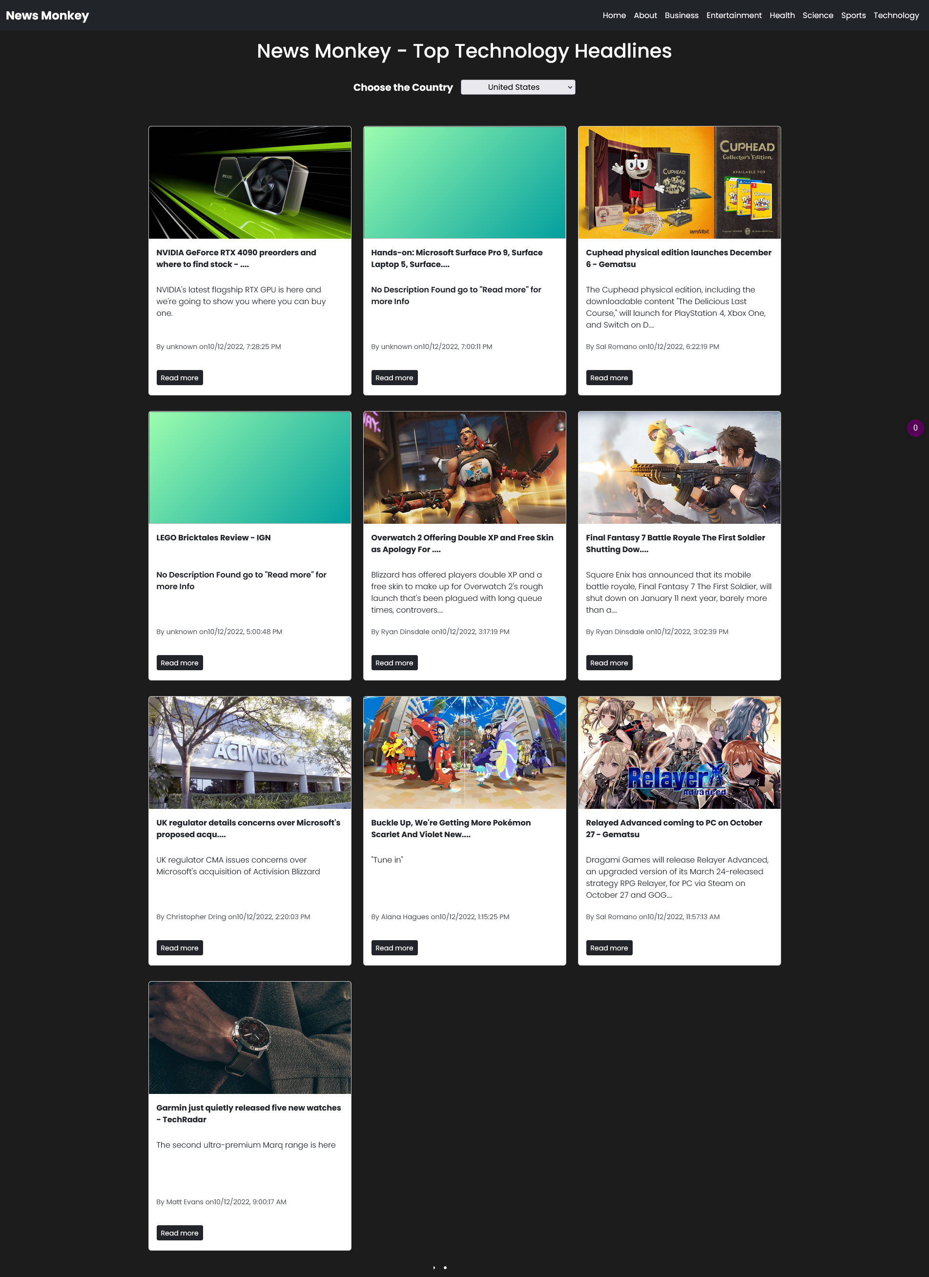 GitHub - ahmerhassan254/News-Monkey-App