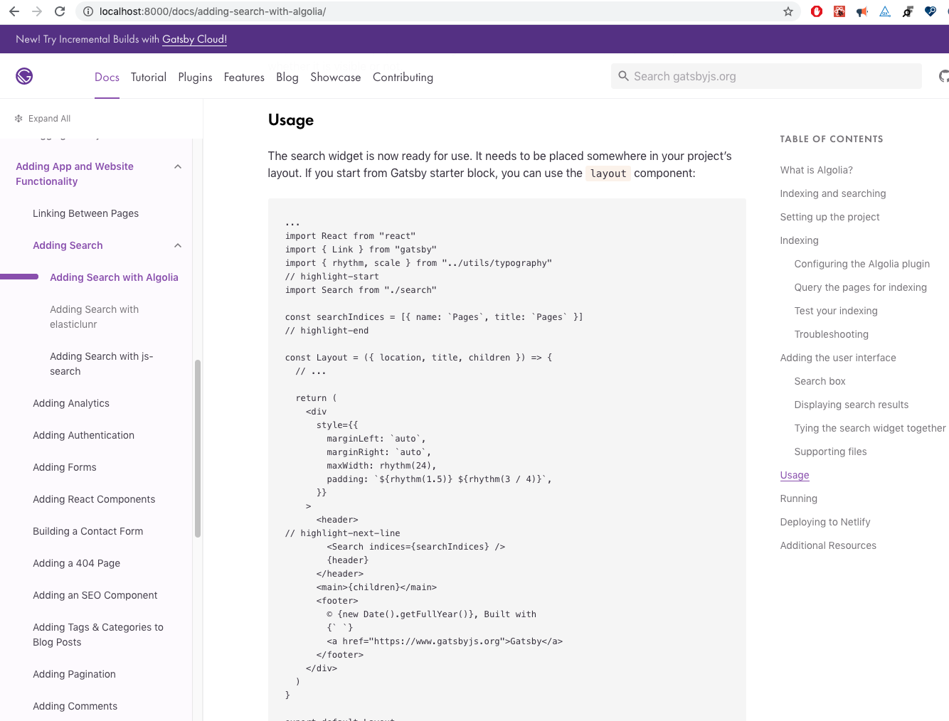 Syntax highlighting and copy code button broken in local development of ...