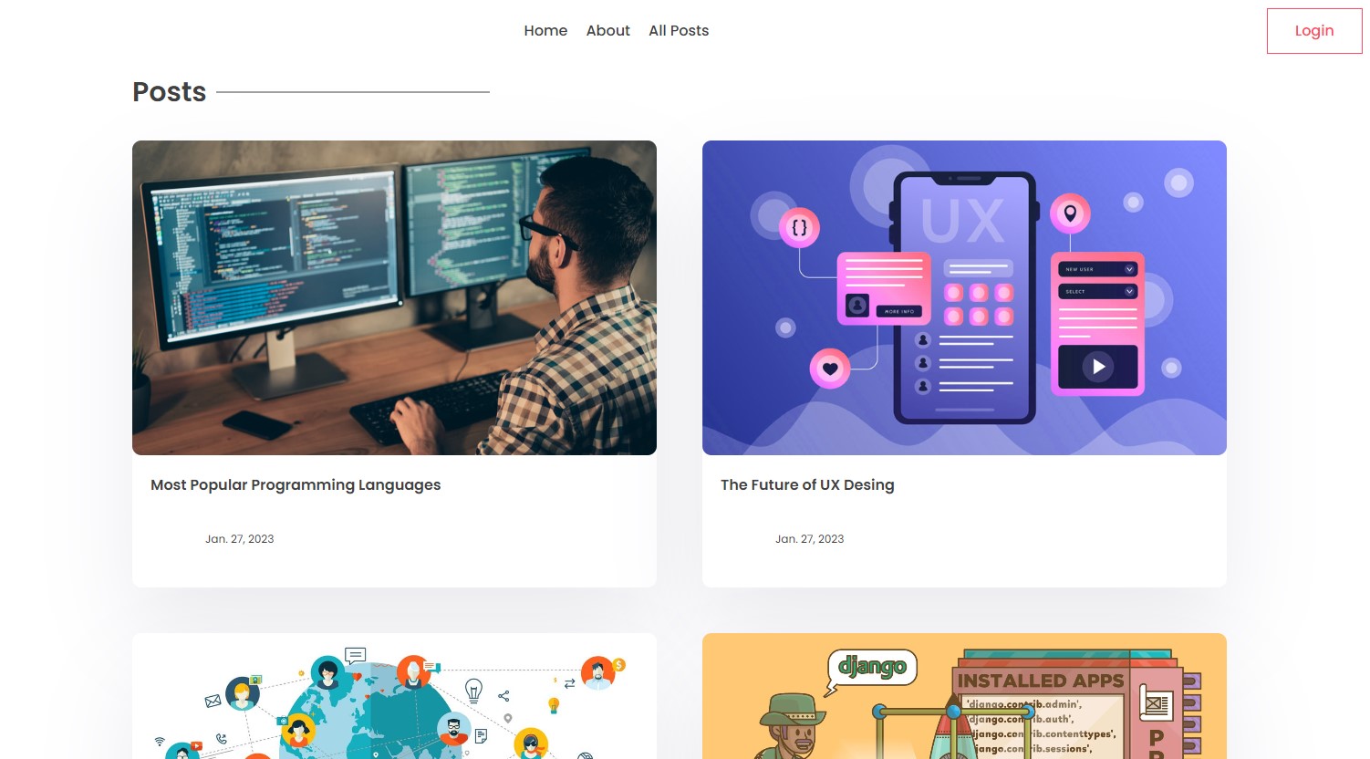 GitHub - williamboehringer/django-blog: In development blog to publish ...