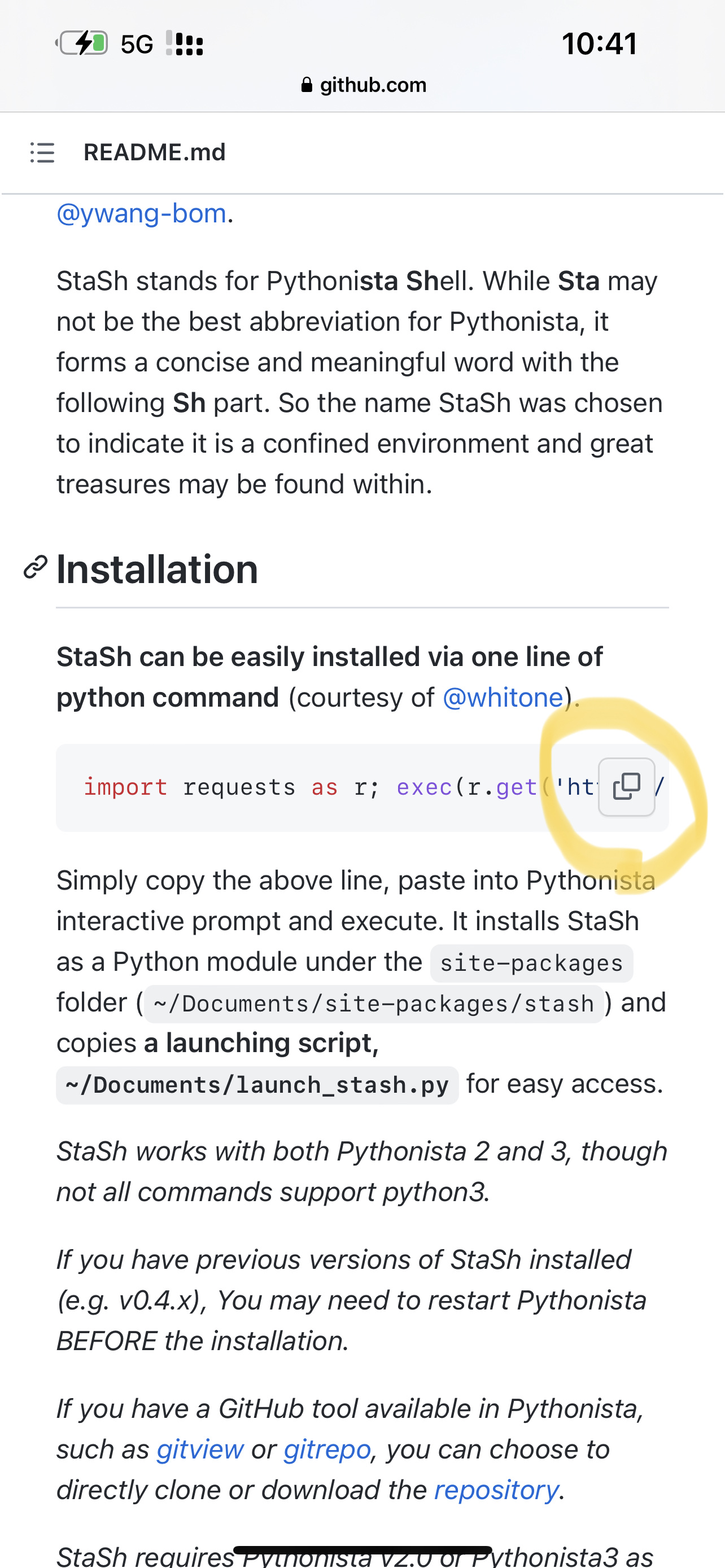 We need to add a copy button in the ios app · community · Discussion ...