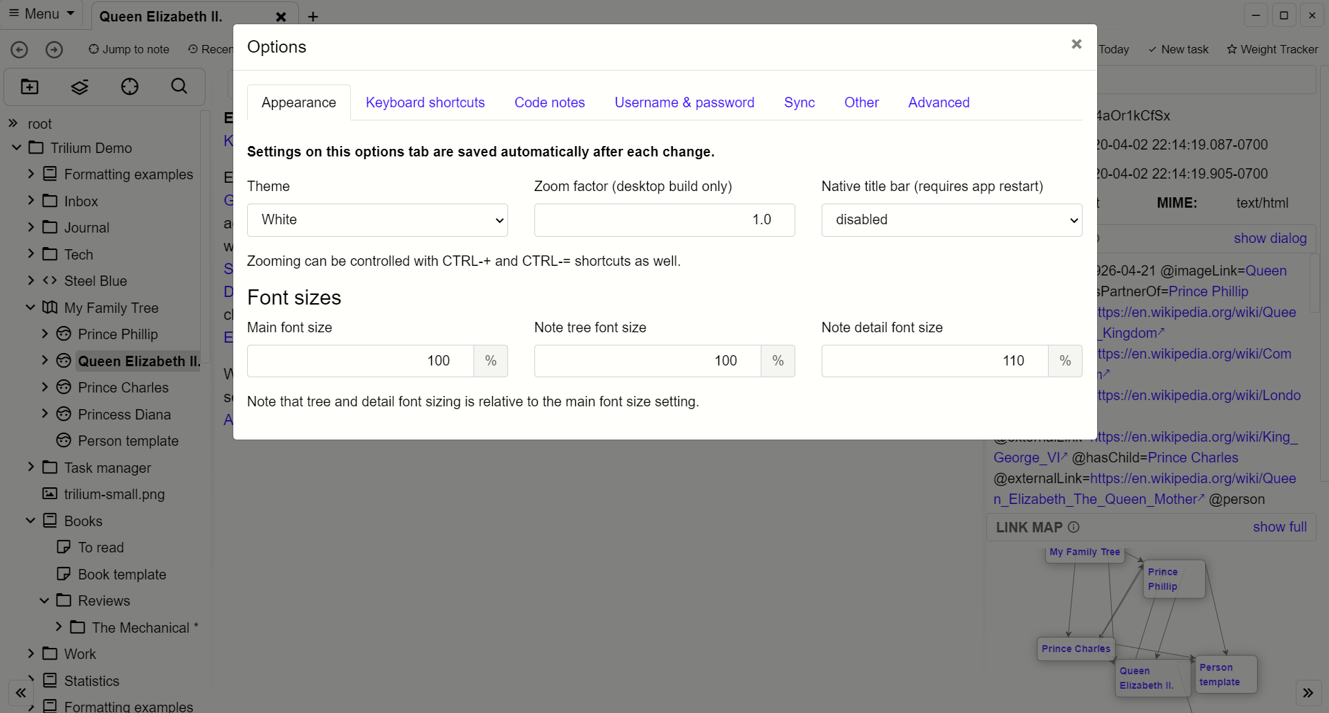 0.41 Bug - Sidebar options missing · Issue #942 · TriliumNext/Trilium ...
