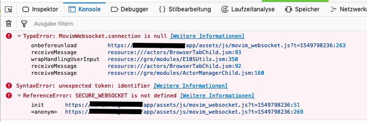 Websocket issues · Issue #797 · movim/movim · GitHub