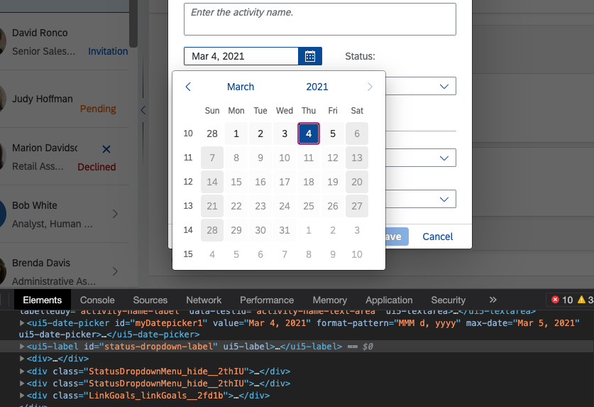 ui5-date-picker: default date is not right for US timezone · Issue ...
