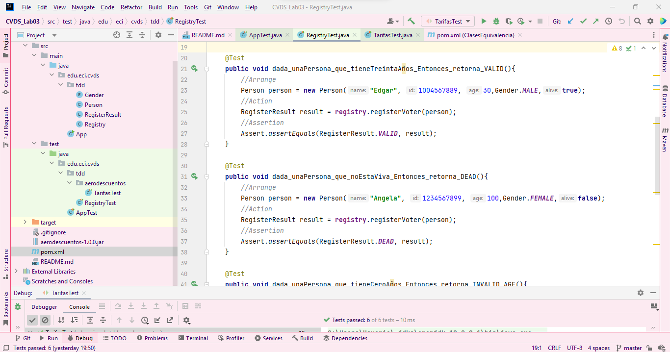 GitHub - Luciernagas/CVDS_Lab03