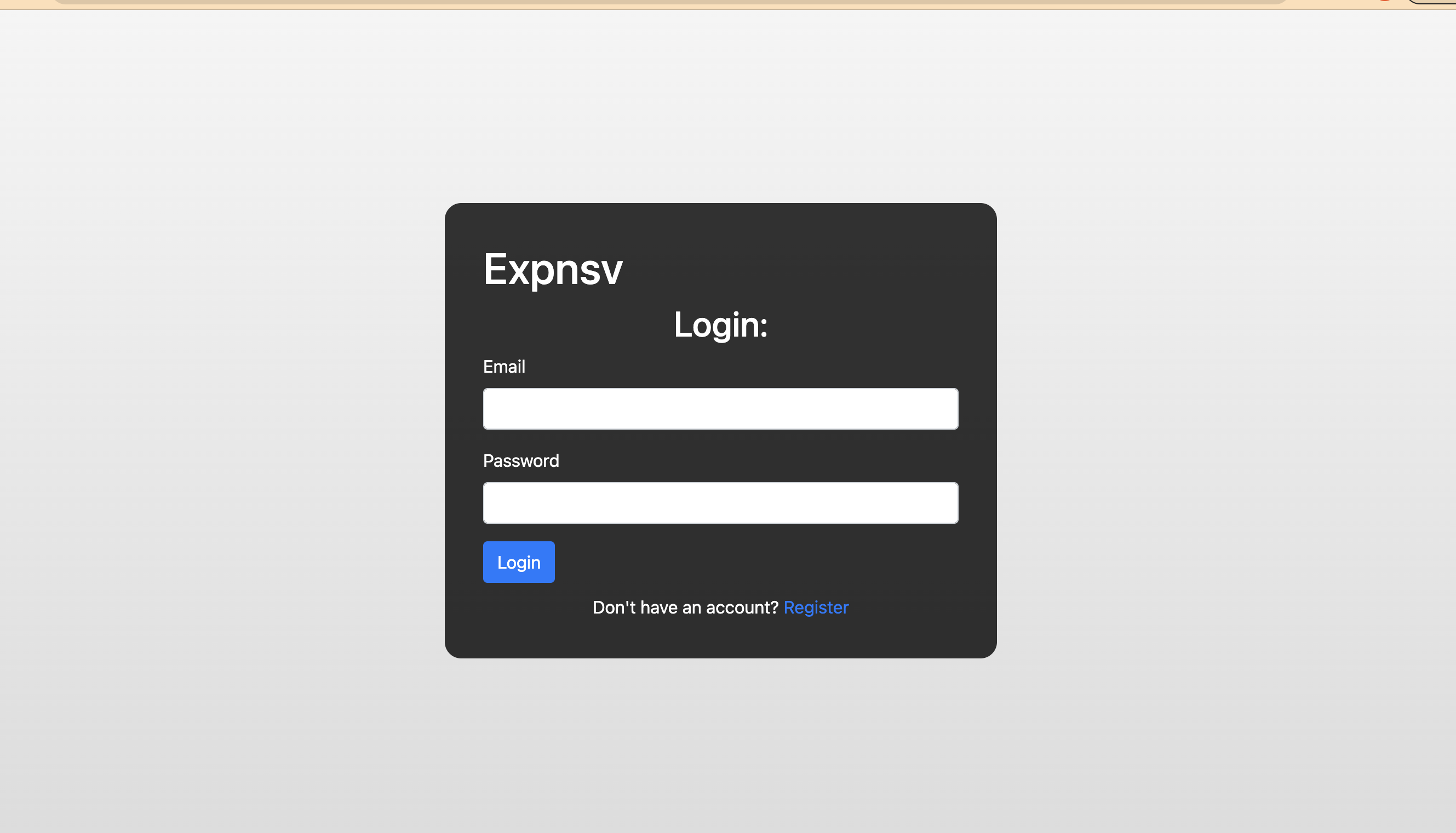Github noah neglia expnsv