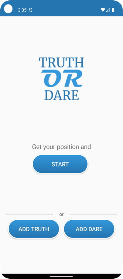 GitHub SamarthHChinivar/truth or dare: Truth or Dare game android app GitHub SamarthHChinivar/truth or dare: Truth or Dare game android app