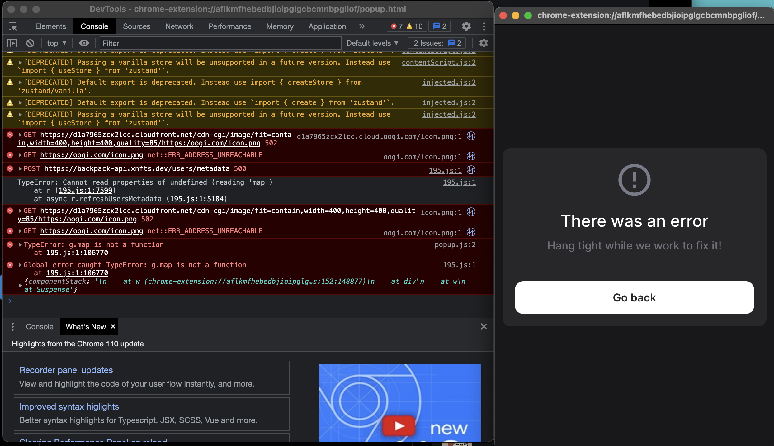 nft tab error · Issue #3174 · coral-xyz/backpack · GitHub