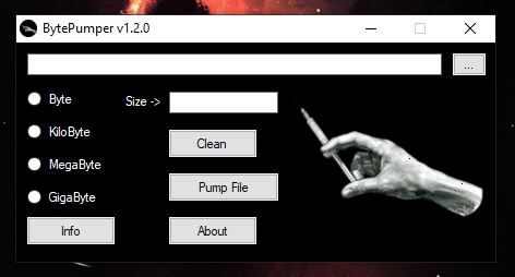 GitHub - ah-jar/Byte-Pumper: Pump any file with null bytes · GitHub