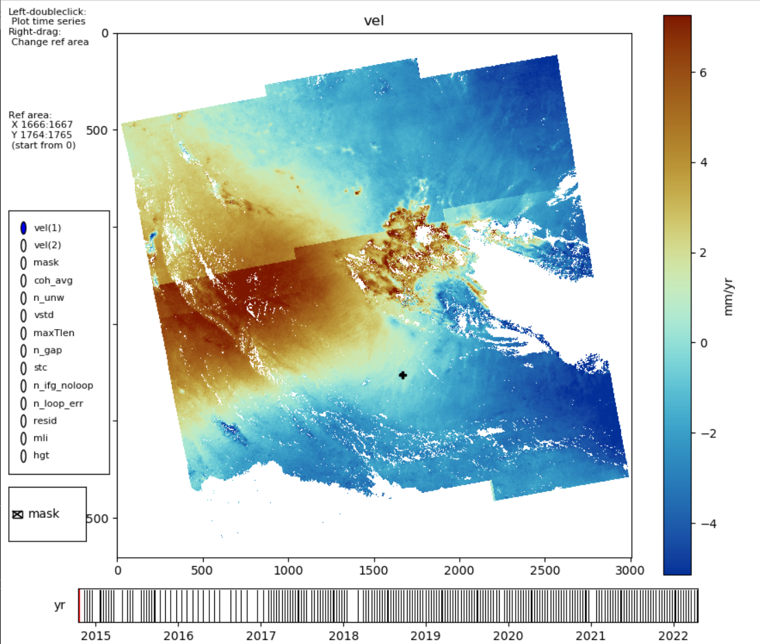 strange lines in velocity map · Issue #237 · yumorishita/LiCSBAS · GitHub