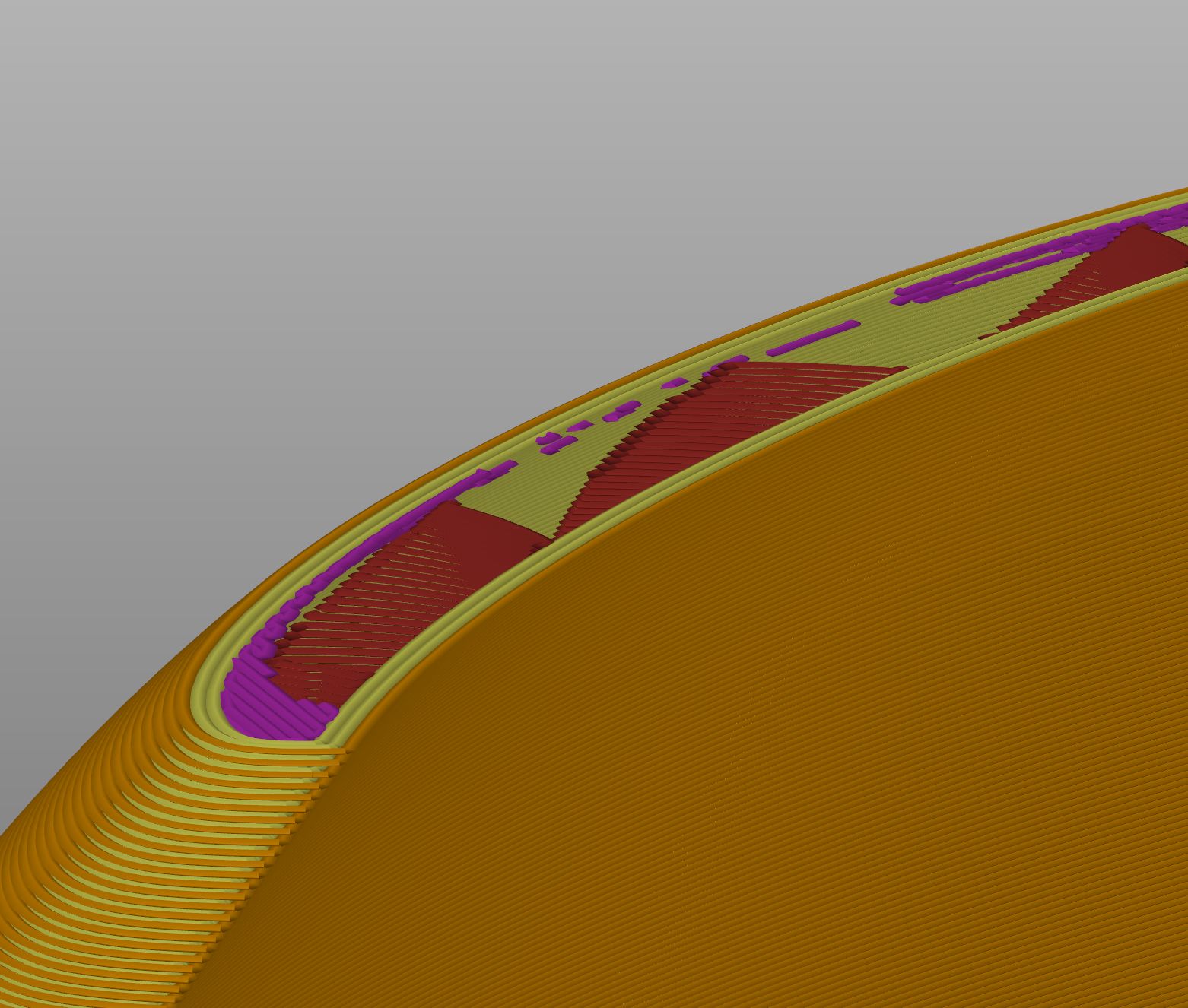 inwards slope, gap between perimeter and infill by solid infill · Issue ...
