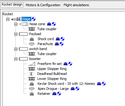 v2022 RKT file with initial component list - note missing bits