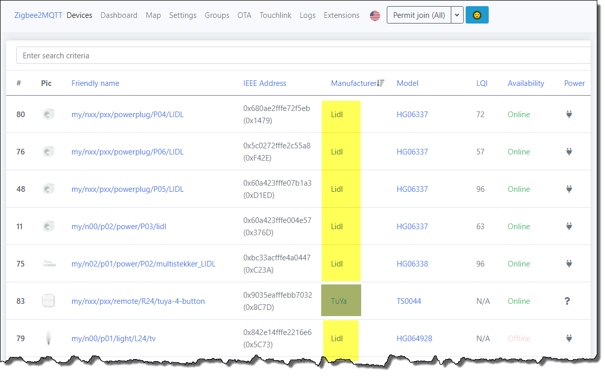 [Bug]: sort by broken in 0.6.34 · Issue #1166 · nurikk/zigbee2mqtt ...