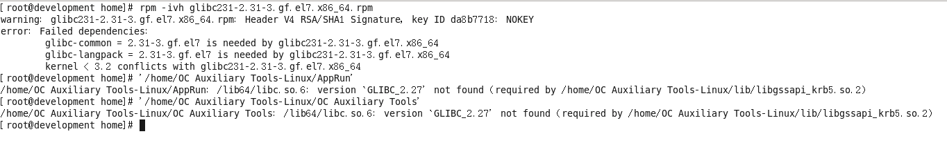 CentOS6无法打开，缺少GLIBC · Issue #19 · ic005k/OCAuxiliaryTools · GitHub