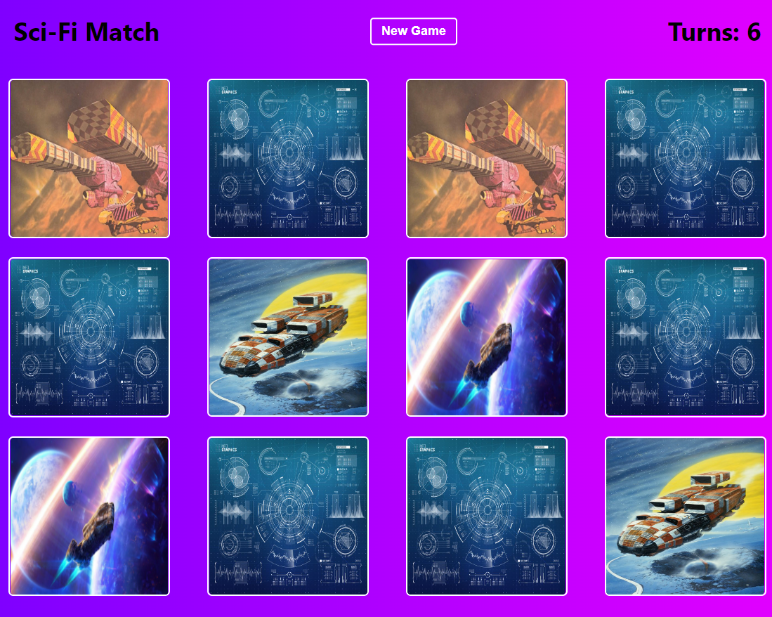 GitHub - GiorgiTsukhishvili/Memory-Game-With-Sci-Fi-Spaceships: Memory ...