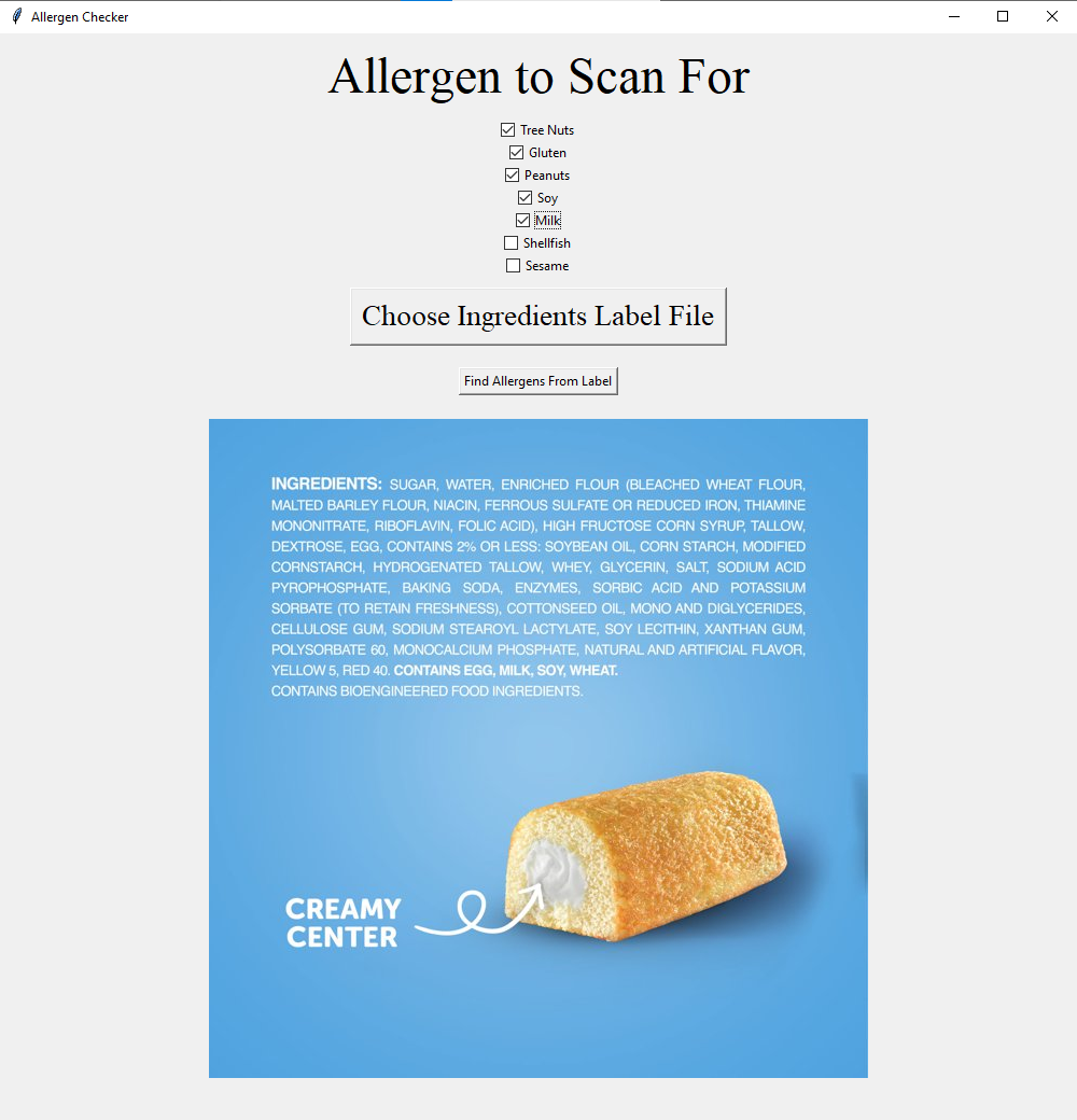 GitHub - AidenNelsonsPortfolio/FoodChecker-Python-: Food Checking App ...