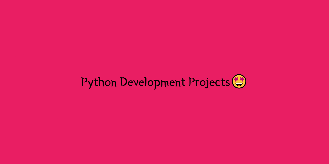Github harshogt python devlopment