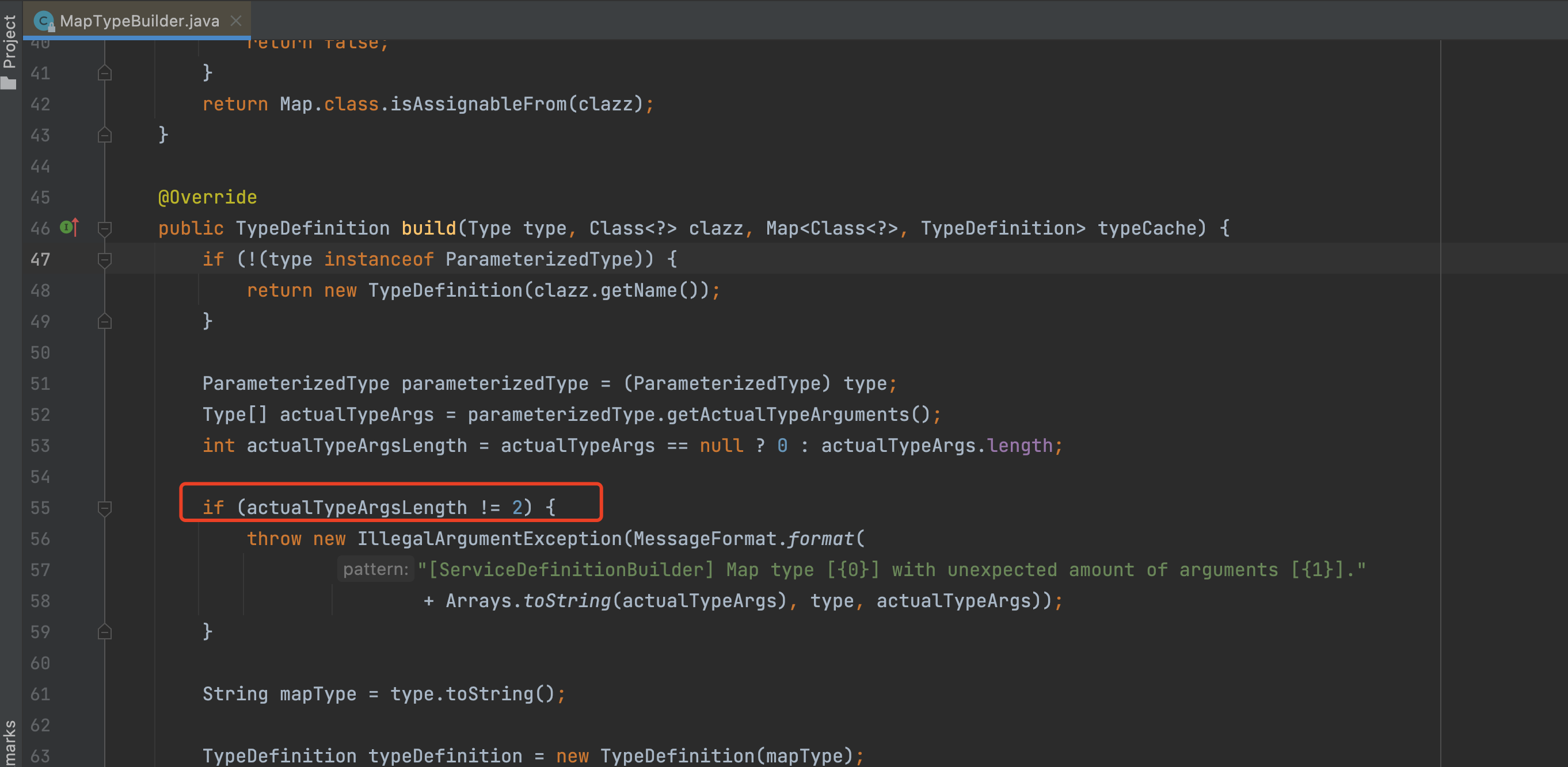 dubbo接口返回值为Tree时报错：[ServiceDefinitionBuilder] Map type [cn.hutool.core