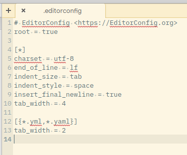 .editorconfig