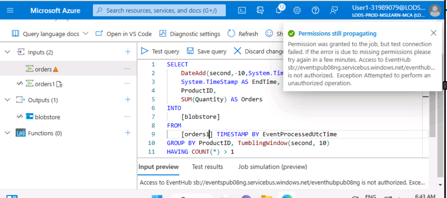 Gitlab 17/ VM lab 14 throws significant errors due to managed identity