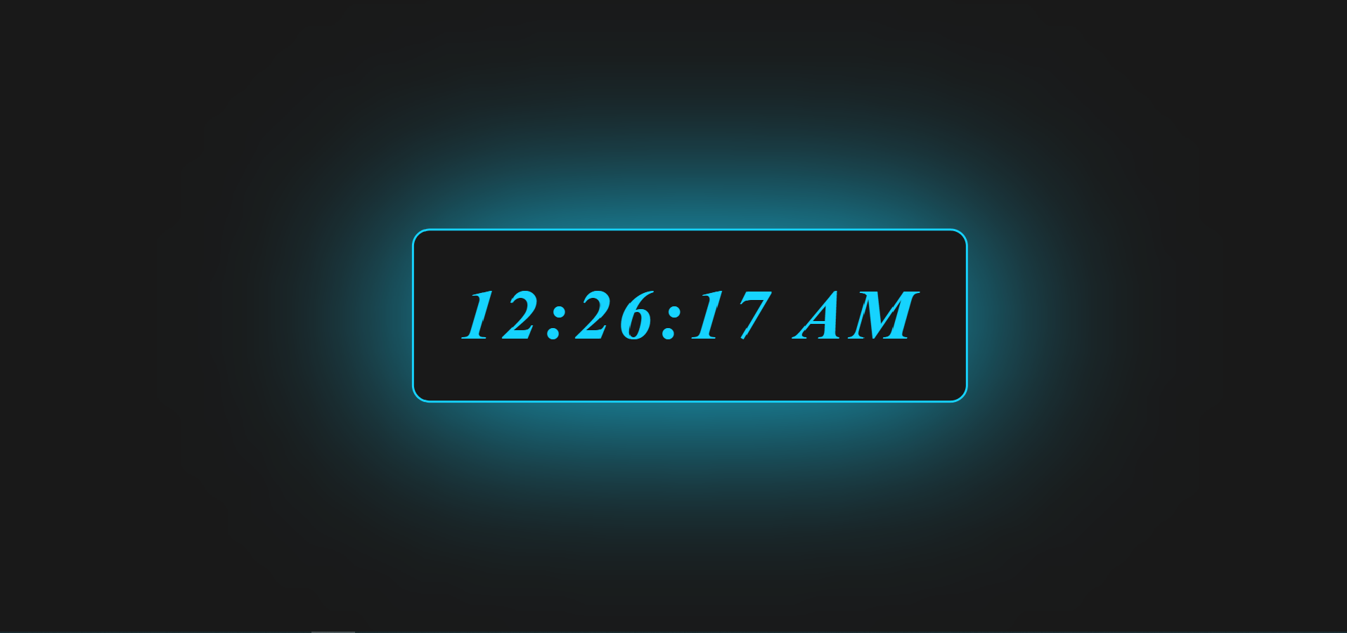 GitHub - RosenDobrev10/Digital-Clock: Cool digital clock
