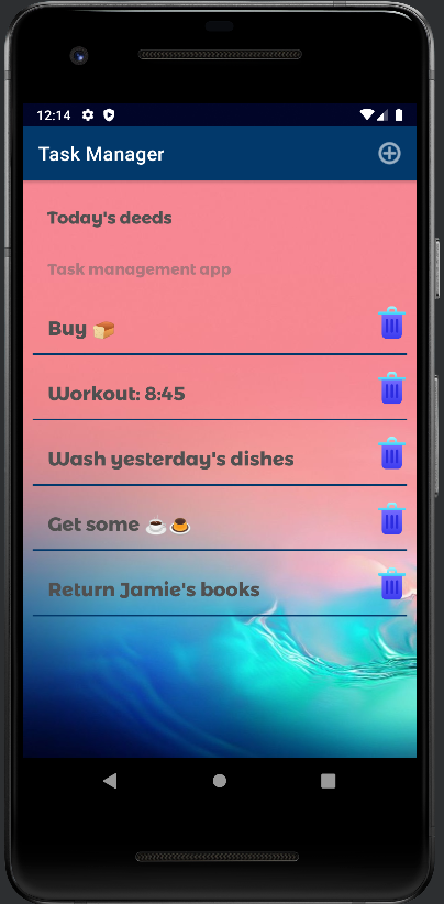 GitHub - verteletskiyv/Android-SQLite__TaskManager: Task manager app ...