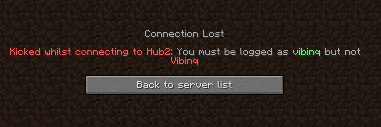 User cannot join server after changing their name · Issue #298 ...