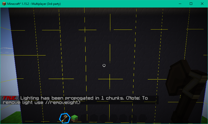 Certain chunk section light glitch related to how FAWE creates chunk ...