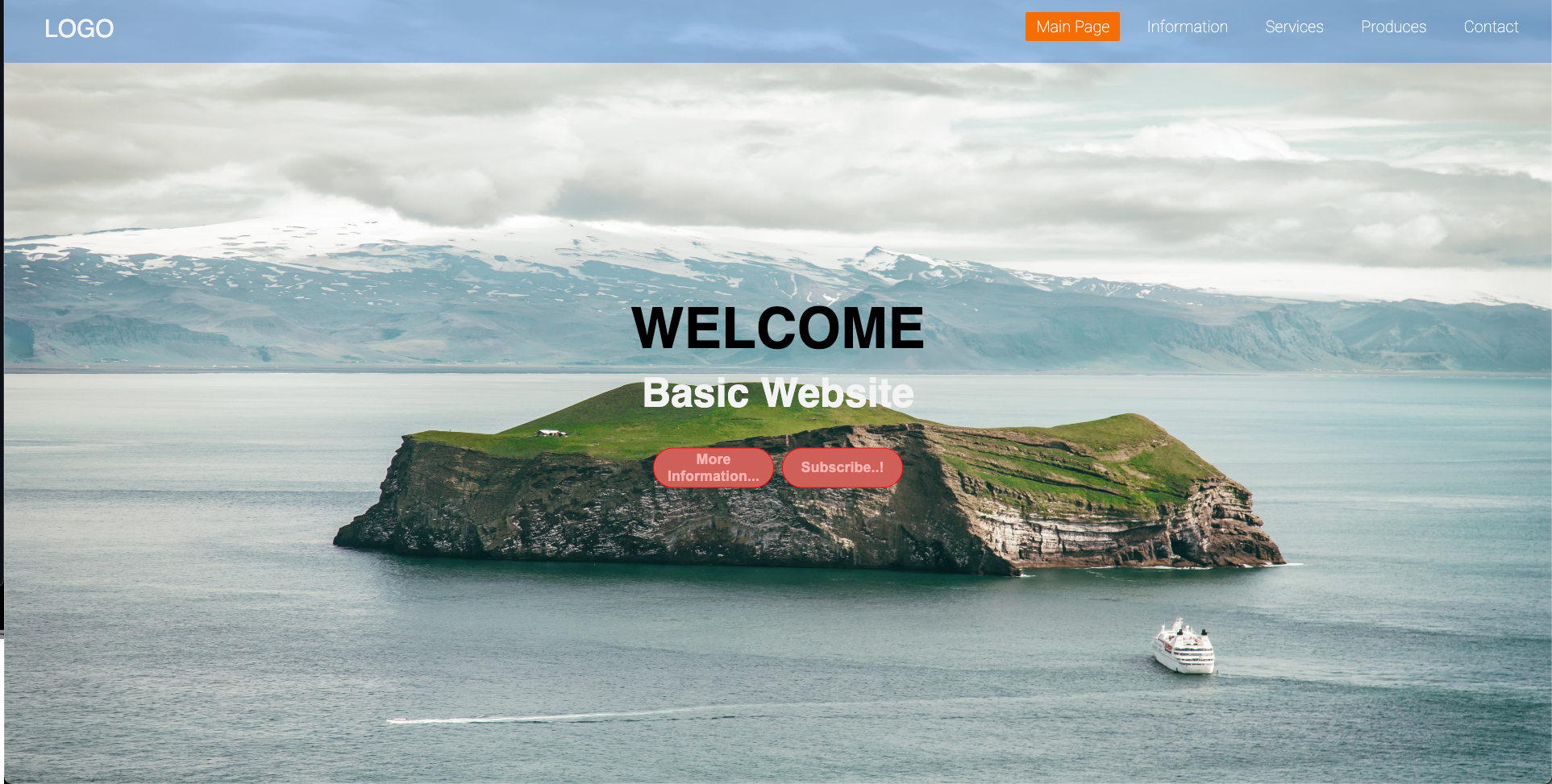 GitHub - omerozerf/Basic-Website: only using html & css