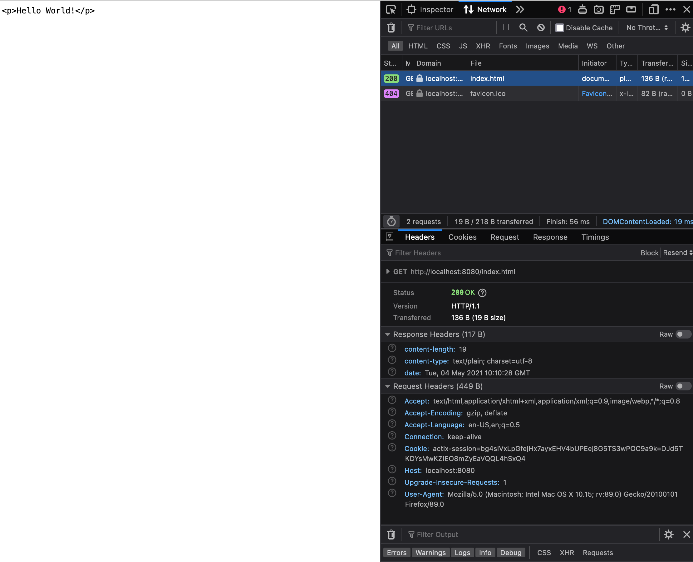 Cors Headers Not Set With Actix Cors Using Actix Web Server Issue