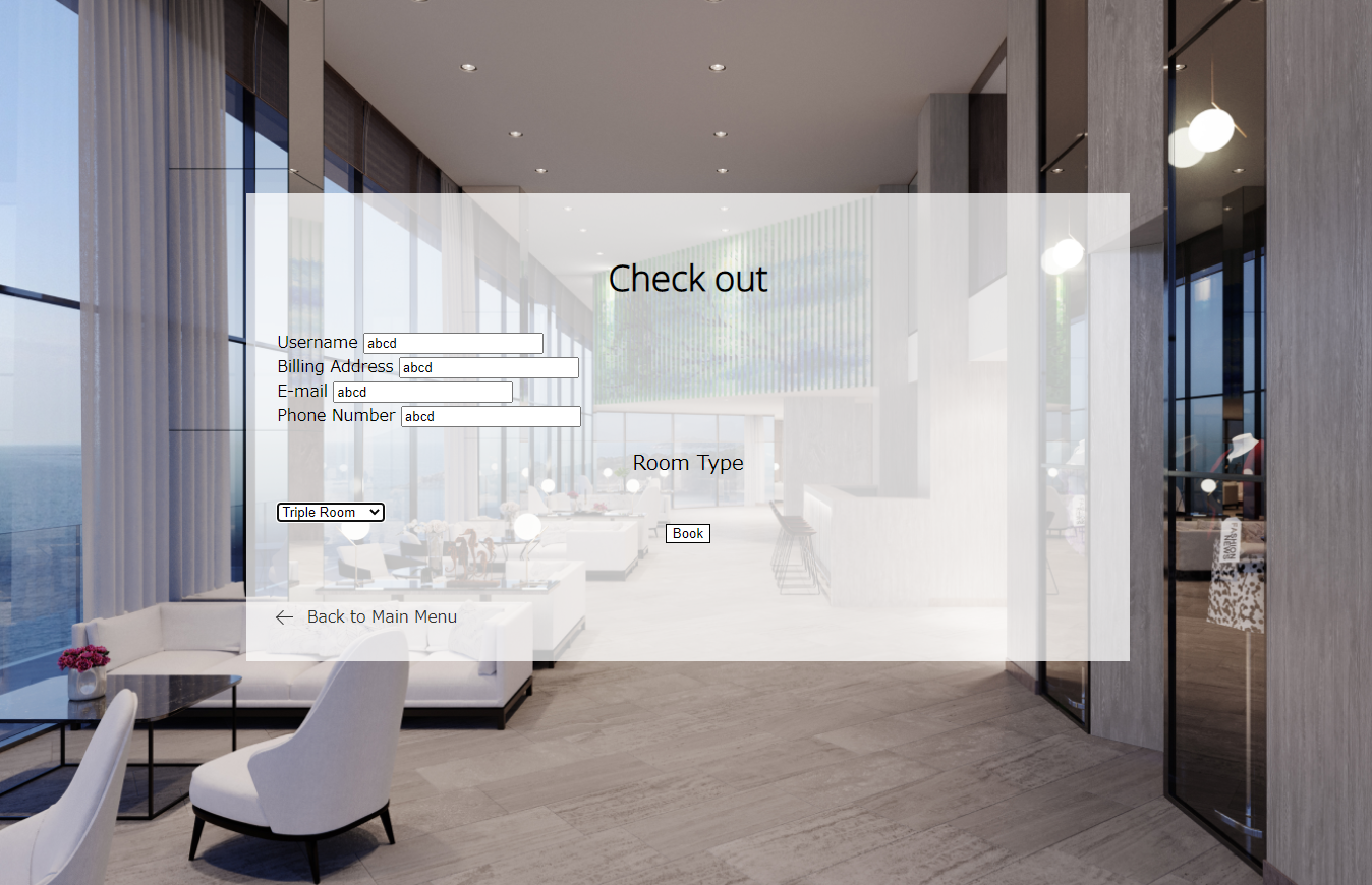 GitHub - tamaron1820/hotel-reservation