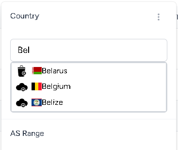 Screenshot Flag Dropdown