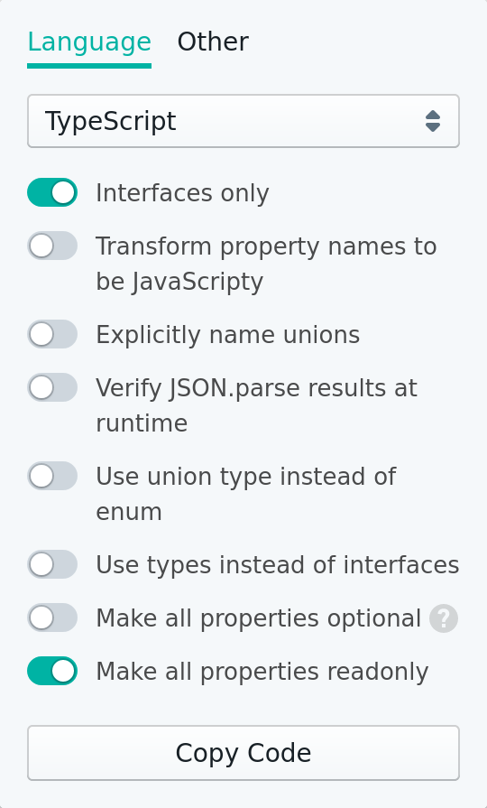 Add `readonly` to TypeScript interfaces · Issue 2280 · glideapps