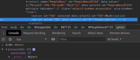 [BUG] The data('data') is missing on the li options · Issue #5224 ...