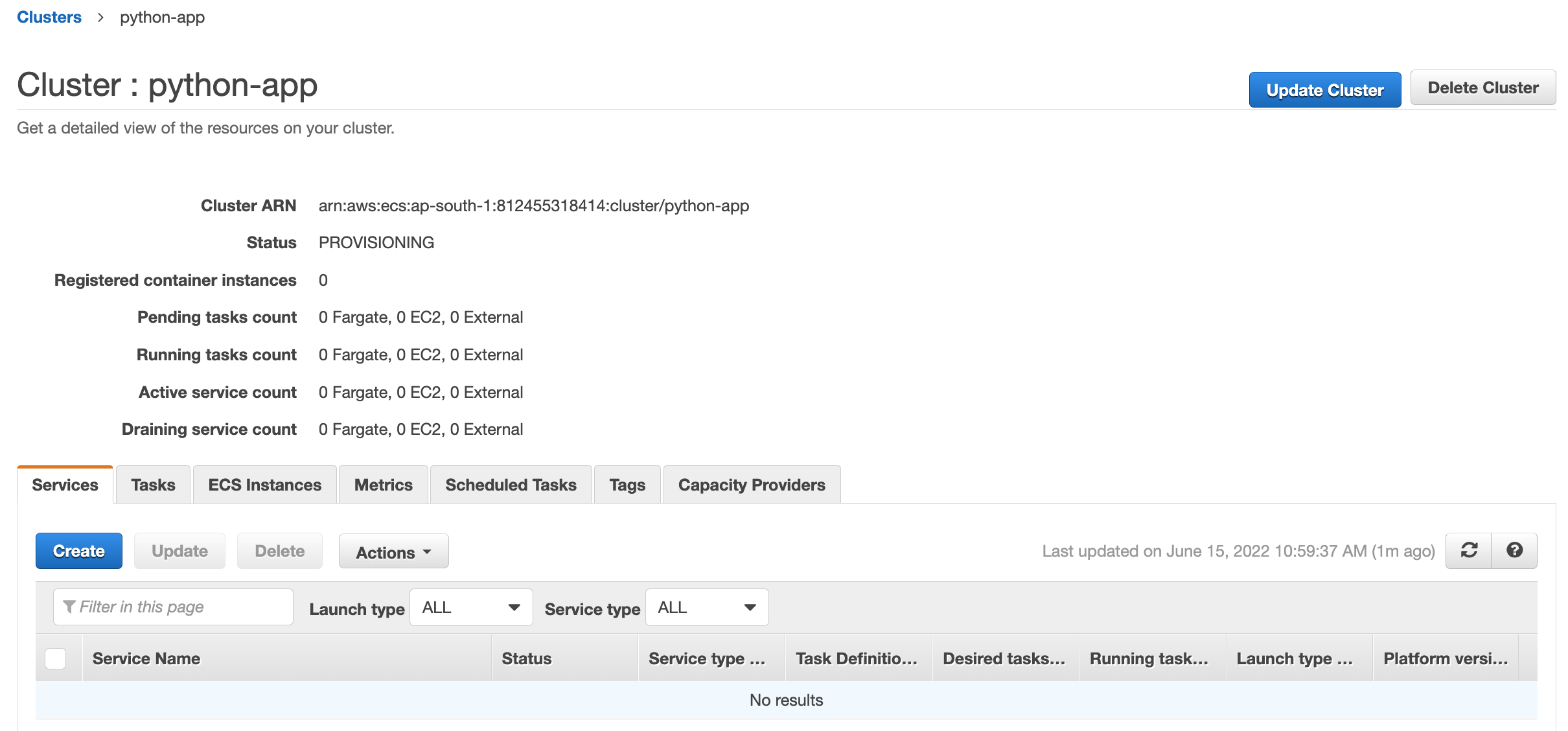 GitHub invisibllabs/awsecsfargateexercise