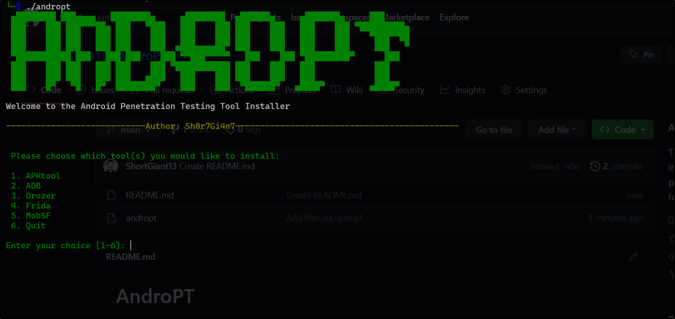 GitHub - ShortGiant13/AndroPT: This is a Bash script that automates the ...
