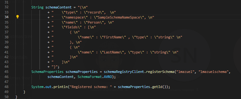 [BUG] Register schema doesn't seem to work · Issue #25865 · Azure/azure ...