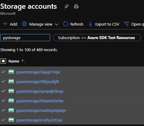 Storage accounts needs to be cleaned properly · Issue #14098 · Azure ...