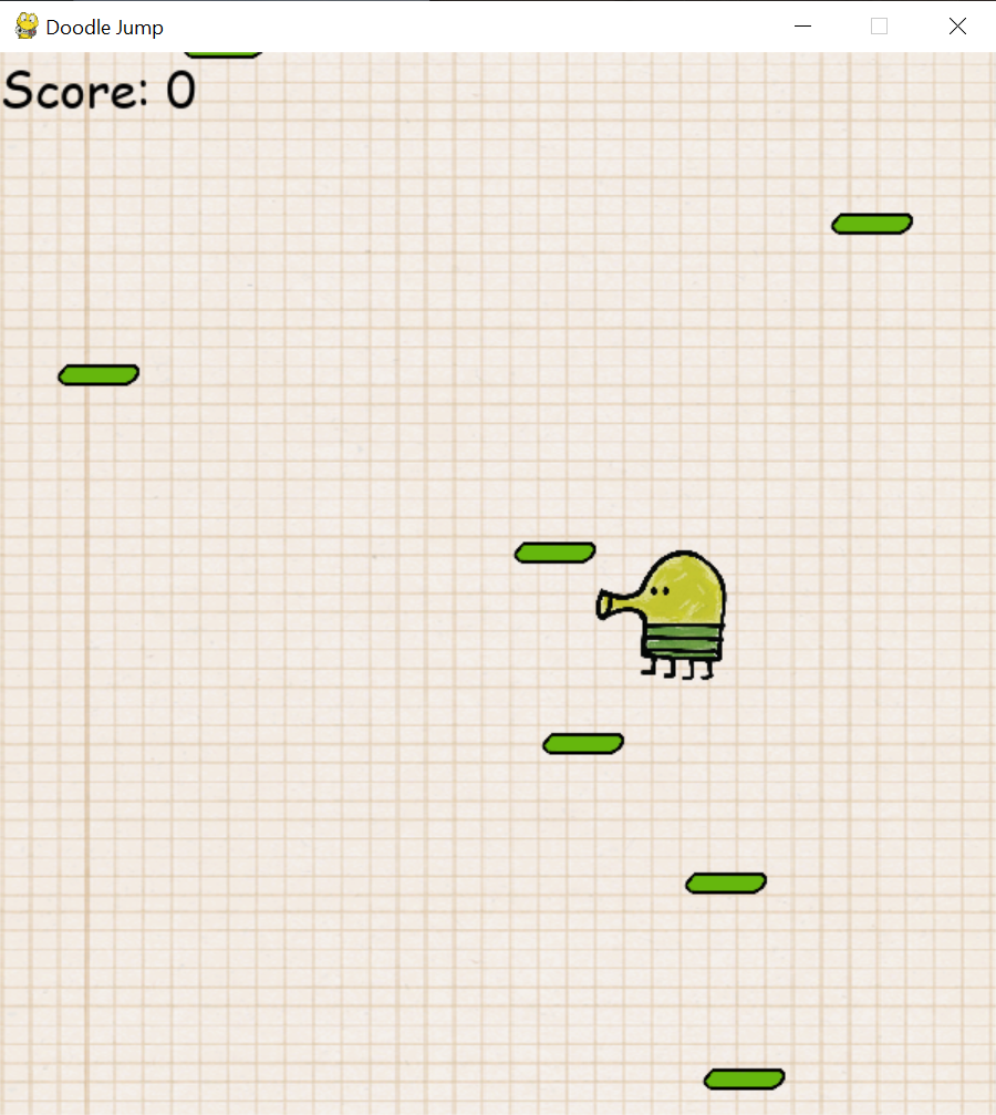 GitHub superhaitam/DoodleJumpGame